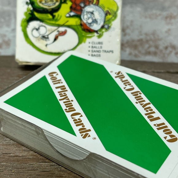 Golf Novelty Playing Cards 1993 RARE Hard to find DECK. - Picture 5 of 10